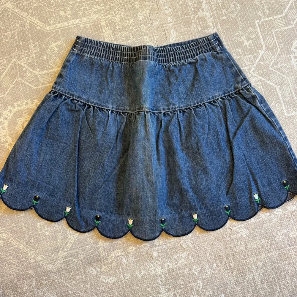Gymboree denim skort